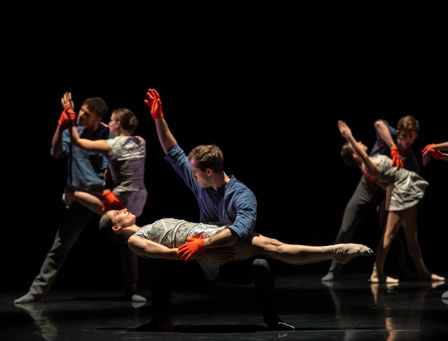 Edgy, creative fun from Scottish Ballet and Royal New Zealand Ballet – Lucire Scottish Ballet dancers in Sophie Laplane's Dextera. Photographed by Andy Ross.