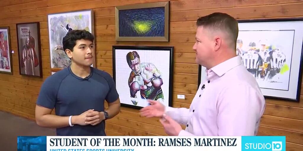 United States Sports University Student of the Month: Ramses Martinez