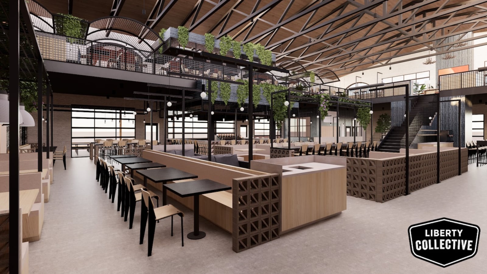One of the region’s most unusual sports, entertainment and food developments had to delay its previously announced opening this month but officials with the Liberty Collective say the additional wait will be worth it. The unique hybrid project being constructed next to the Lakota East High School campus has seen construction delays due to weather, Charissa Brinkman, spokeswoman for the Liberty Collective told the Journal-News this week. (Provided Rendering)
