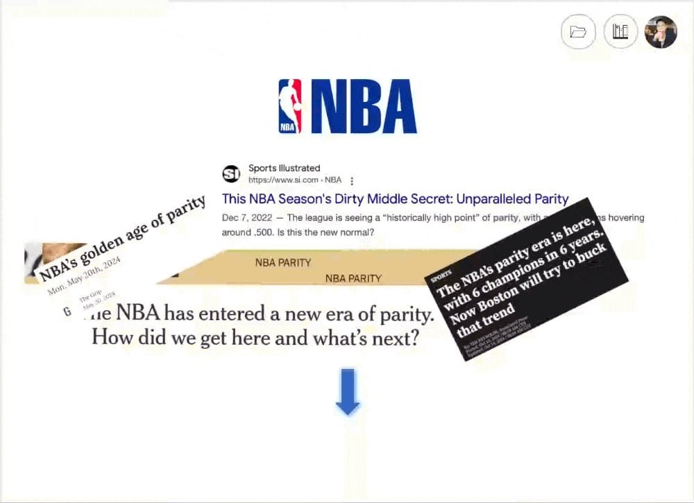 PowerBI DataViz Competition - NBA Parity
