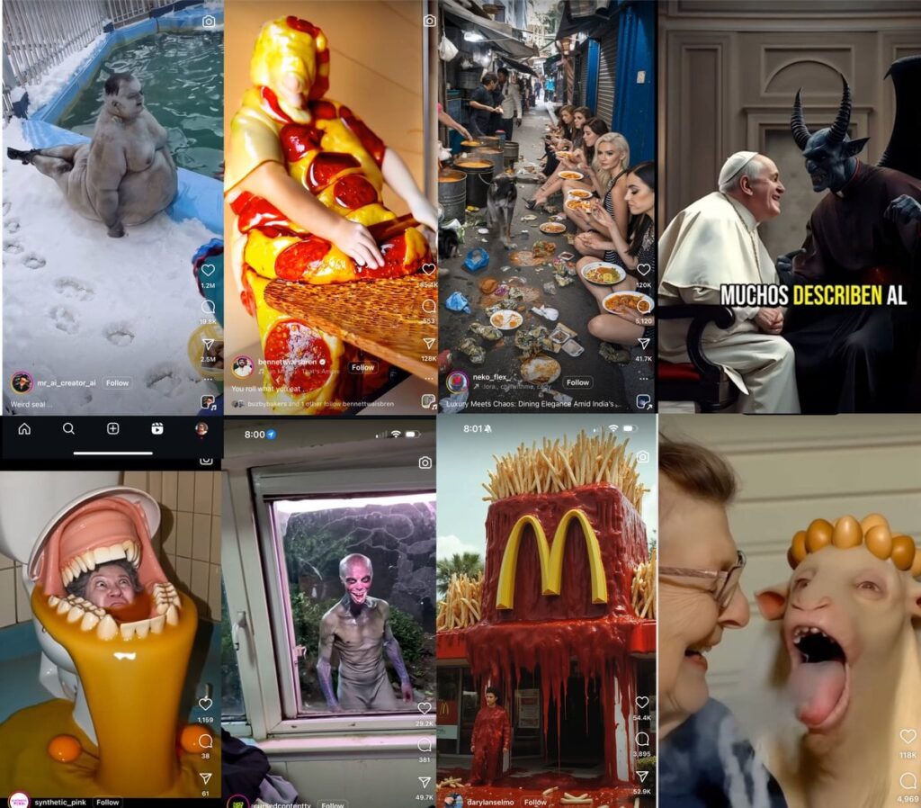 AI Slop Is a Brute Force Attack on the Algorithms That Control Reality