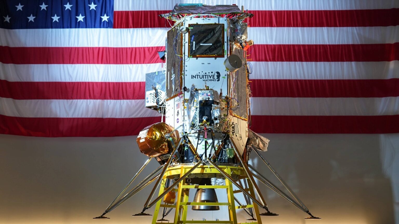 Moonshot goes sideways as Intuitive Machines' second lunar lander seemingly falls over