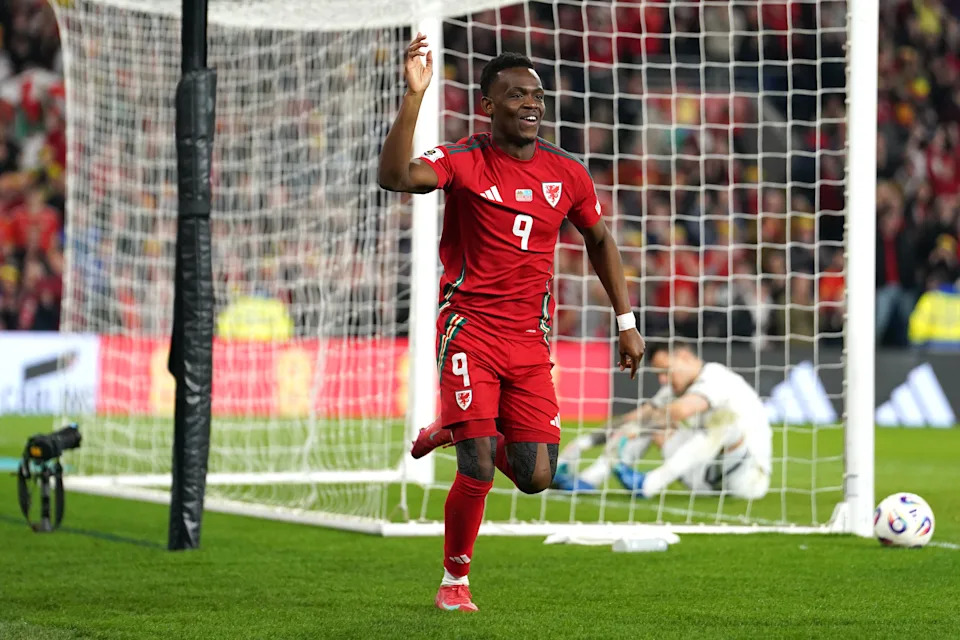 Rabbi Matondo scored his first Wales goal against Kazakhstan (PA Wire)