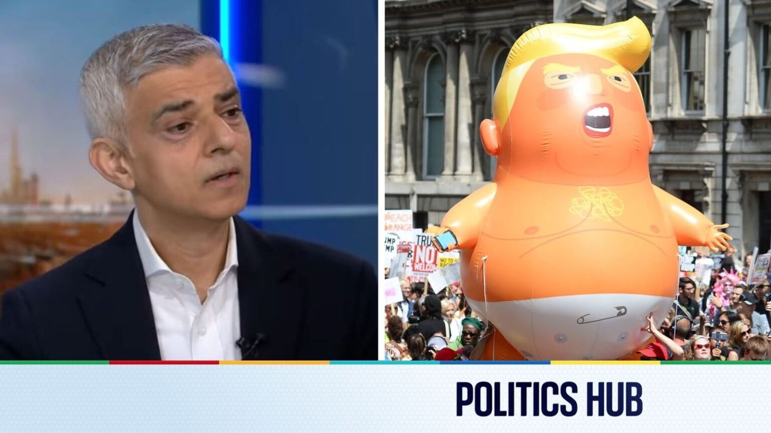 London mayor 'accepts' second Trump state visit - but says Londoners will 'use right to protest'