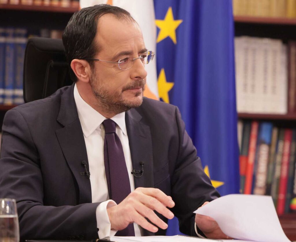 cover Christodoulides has the ‘playing it safe’ gene ingrained in his DNA