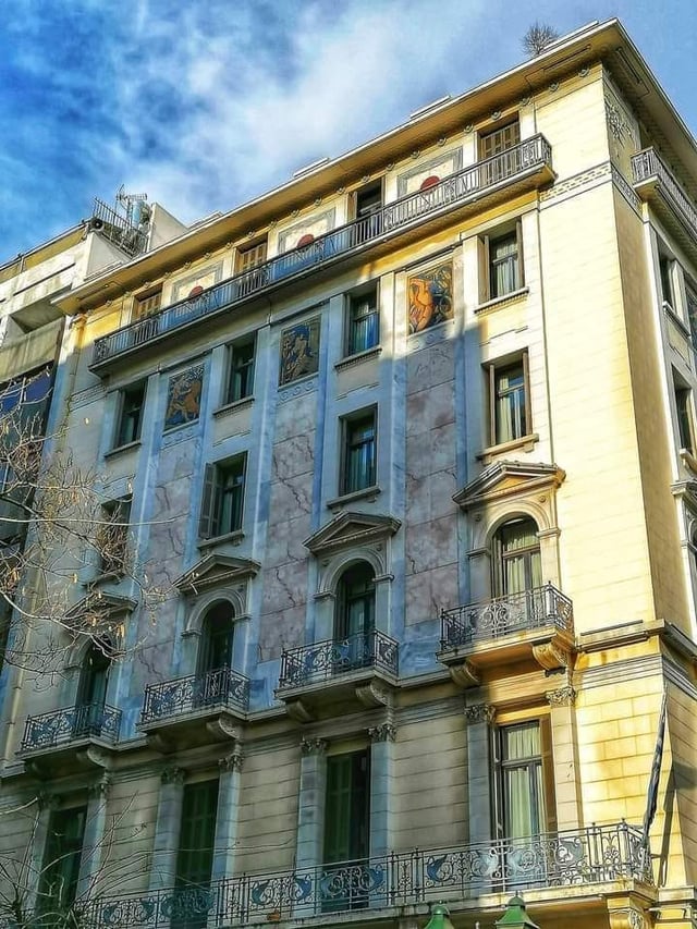 Interwar buildings in Athens designed by the kingdom of Kouremenos