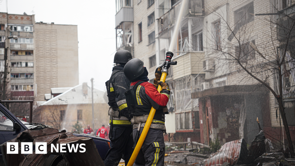 Russia accused of 'hollow talks' as strikes hit Sumy
