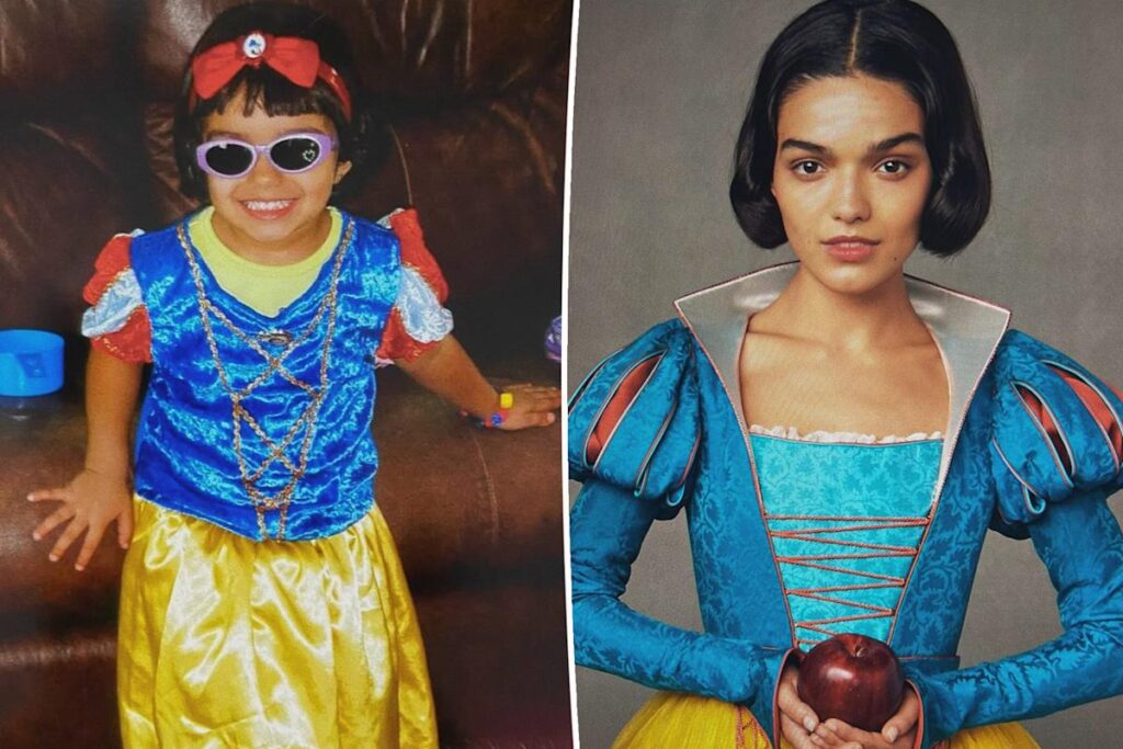 Rachel Zegler posts childhood Snow White photo as Disney remake struggles on opening weekend Yahoo entertainment home