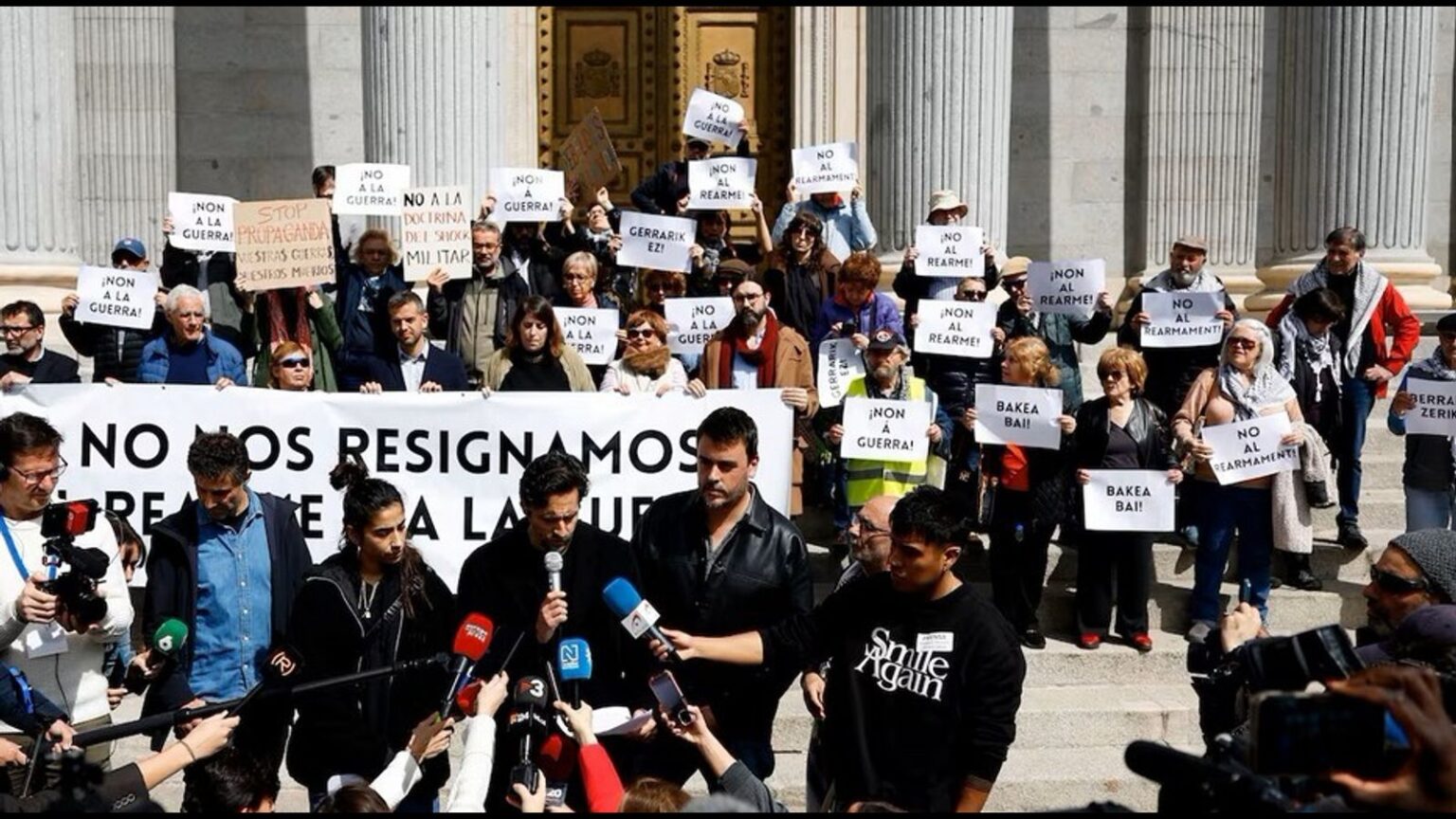 Hundreds of cultural organisations in Spain speak out against war and Europe’s massive rearmament drive Hundreds of cultural organisations in Spain speak out against war and Europe’s massive rearmament drive