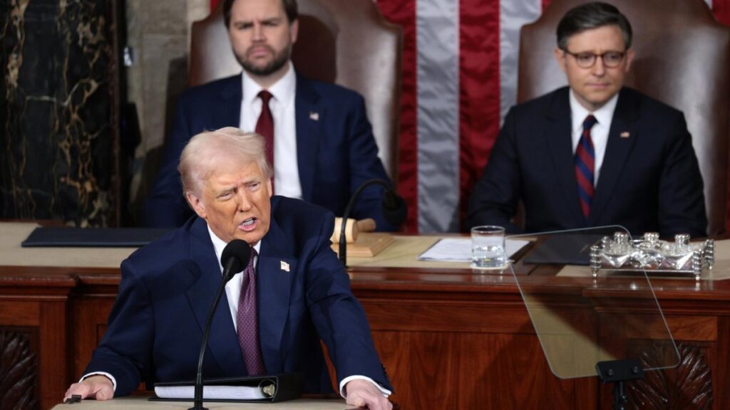 Trump touches on crime, energy and tariffs in sweeping joint address to Congress – NBC Chicago