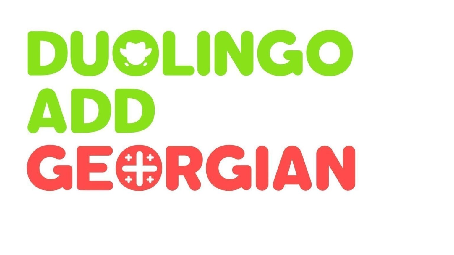 Let's add Georgian to Duolingo