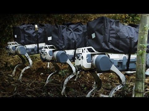 DEEP Robotics makes four-legged robots starting at $2,800. They’re now equipping one model with a CPR machine, oxygen, and a heart monitor to help respond to emergencies faster.