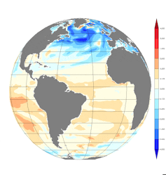 gif showing changing effect of Atlantic currents on Australasia