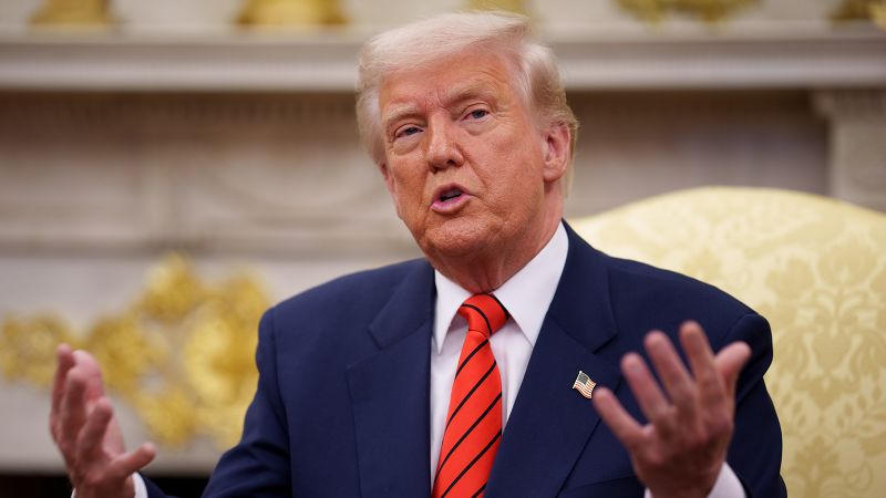Trump says Ukraine peace talks looking at ‘dividing up certain assets’