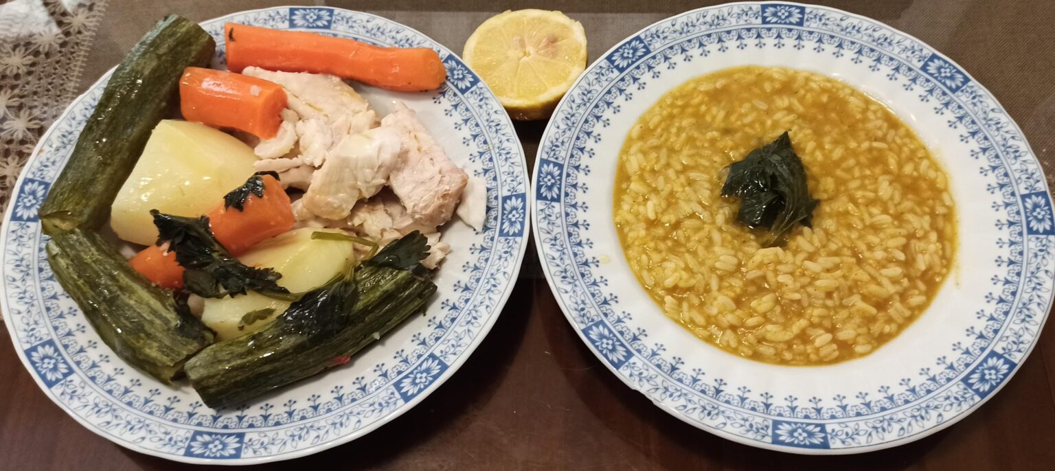 Fish soup! Fish Soup with Vegetables!
