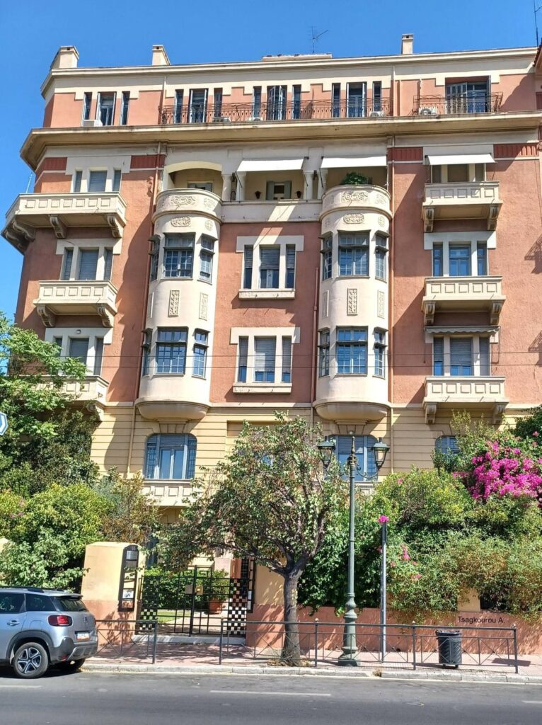 Apartment buildings of the interwar period in Athens designed by architect Costas Kitsiki