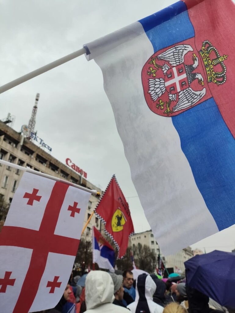 Update after historic protest in Serbia, Belgrade | 1. Dictator teied to mass murder people during 15 minutes of silence! 2. Between 500.000 & 1 million people were there! 3. All went peaceful, but we are full of rage. 4. We still do not have EU/US/Anyone's support 5. It's not the end!