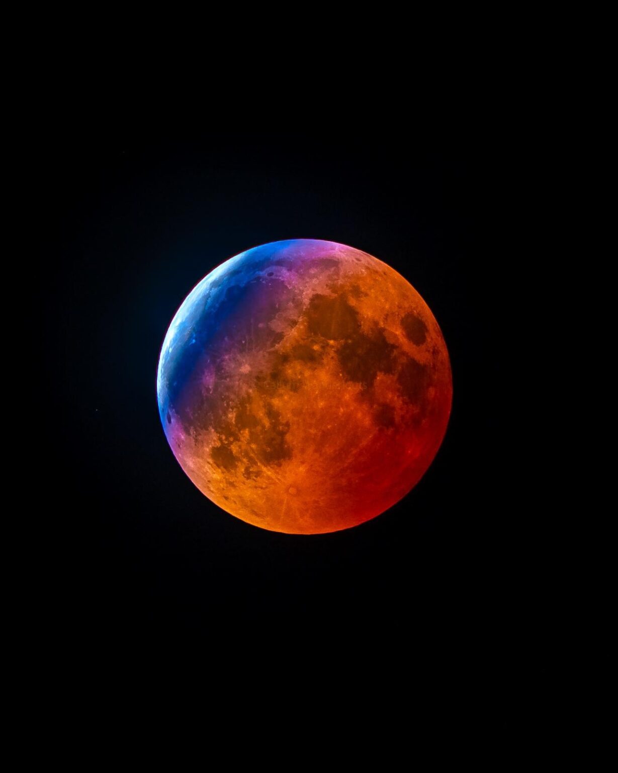 Just Moments After Totality 🌑 An HDR Stack Of Last Week's Lunar Eclipse