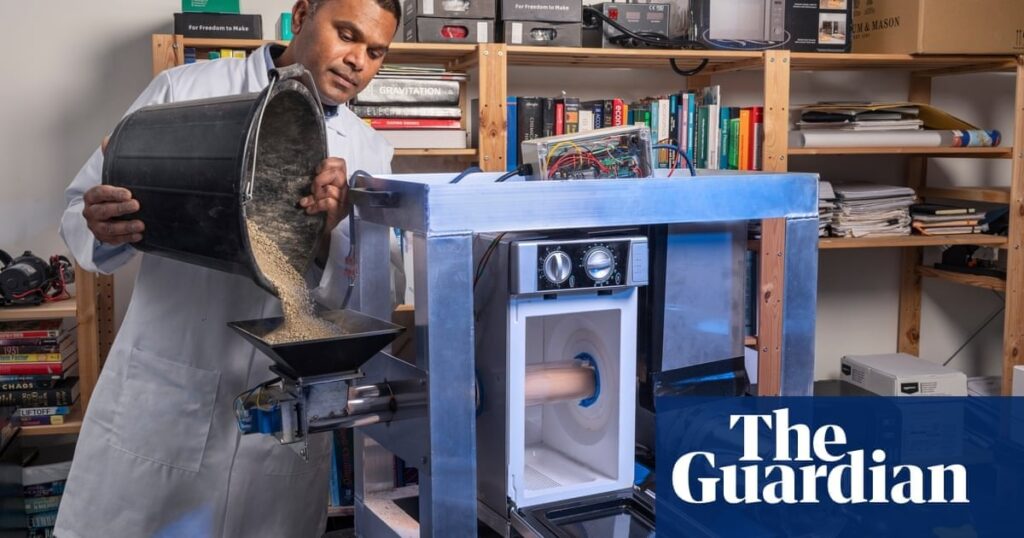 Gloucestershire company wins prize for inventing way to produce clean water on moon | Naicker Scientific wins £150,000 for device that produces drinking water from icy lunar soil