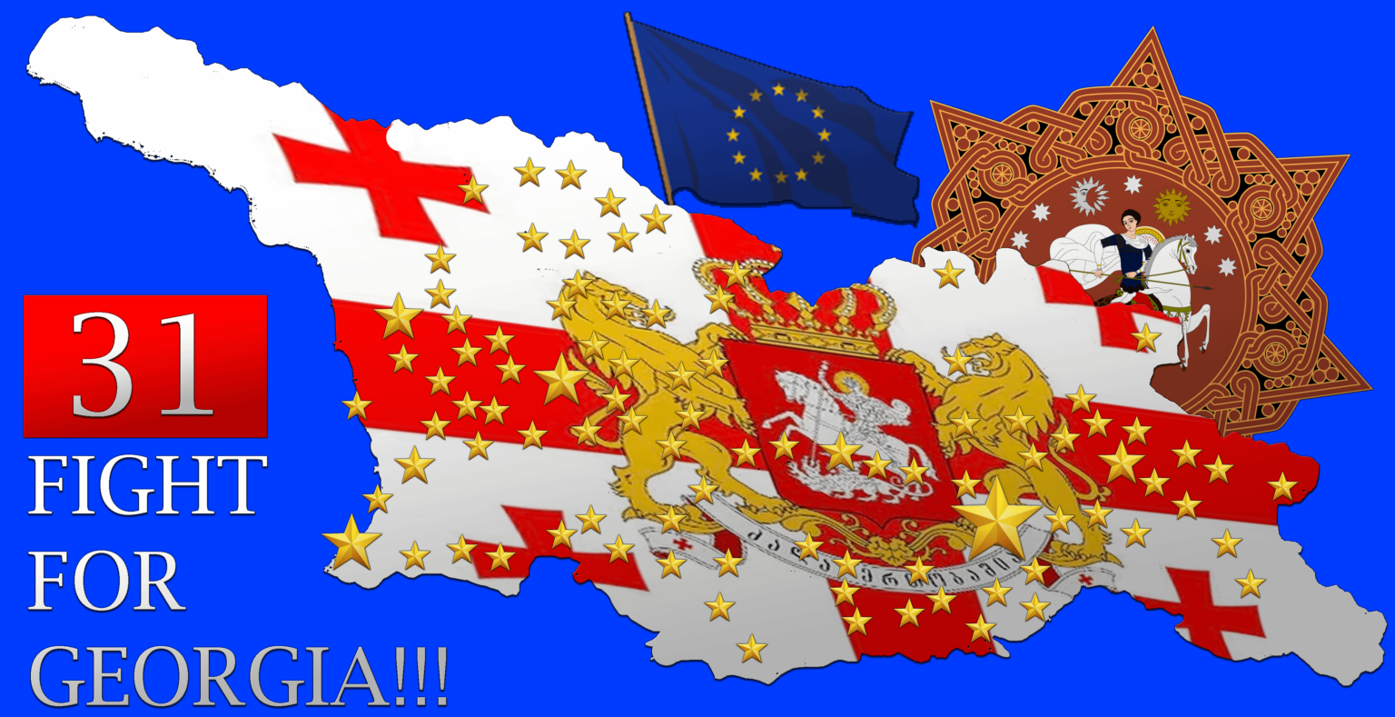 31st march - Georgia stand and fight back!