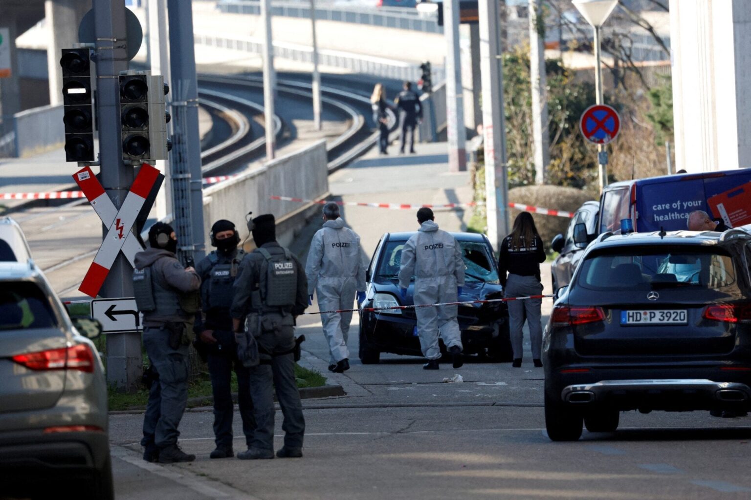 Mannheim: German 40 -year -old man arrested - suffering from mental illness according to Spiegel