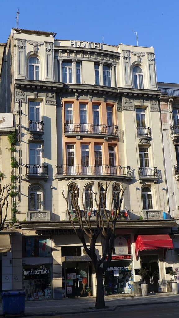 Interwar apartment buildings in Thessaloniki designed by Maximilian Rubens