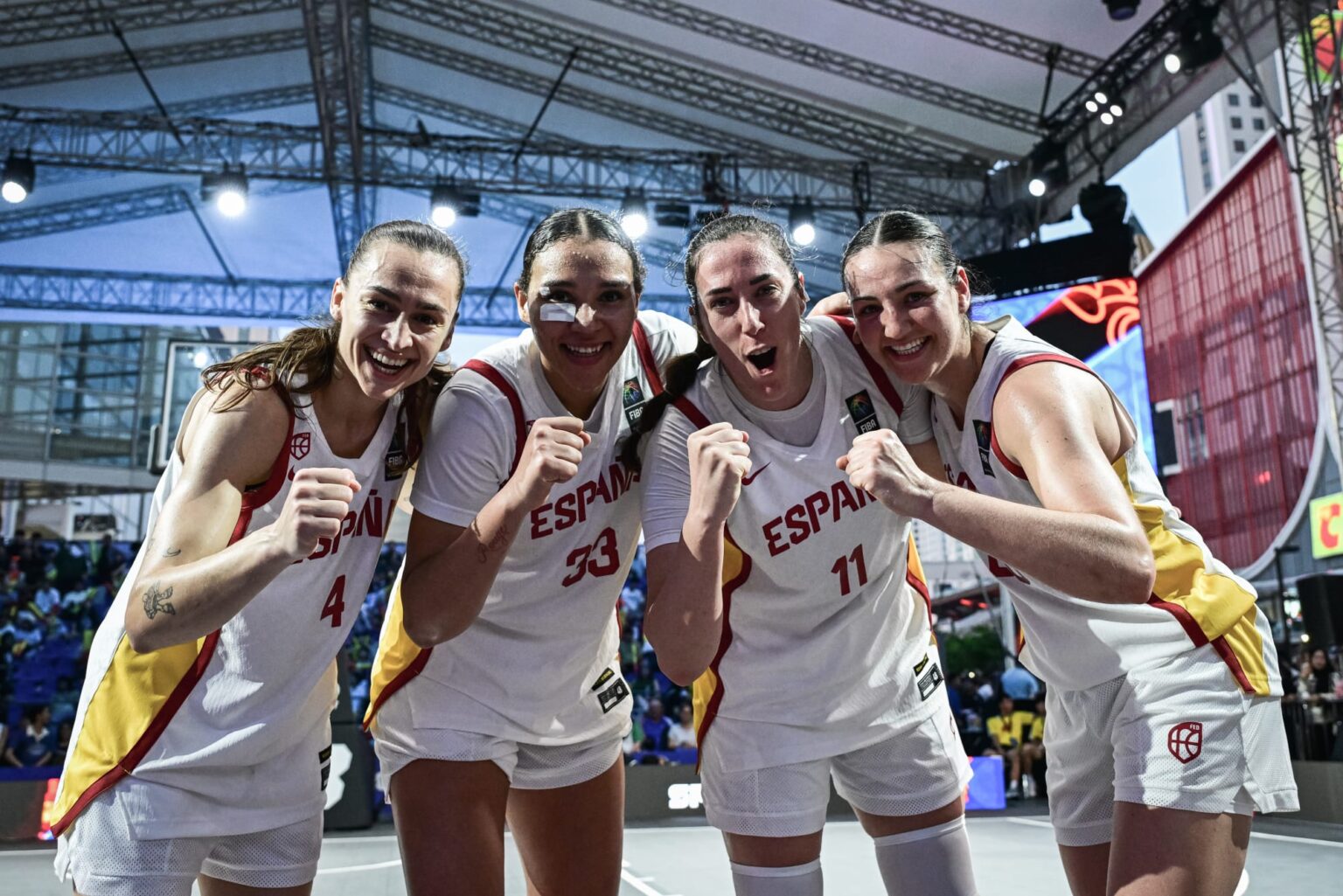 Spain remain unbeaten, Australia clutch up on Day 2 of the FIBA 3x3 Champions Cup 2025 | About FIBA