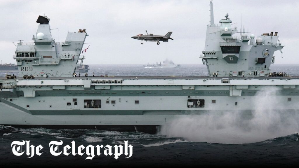Royal Navy to trial Elon Musk's Starlink internet on flagship aircraft carrier