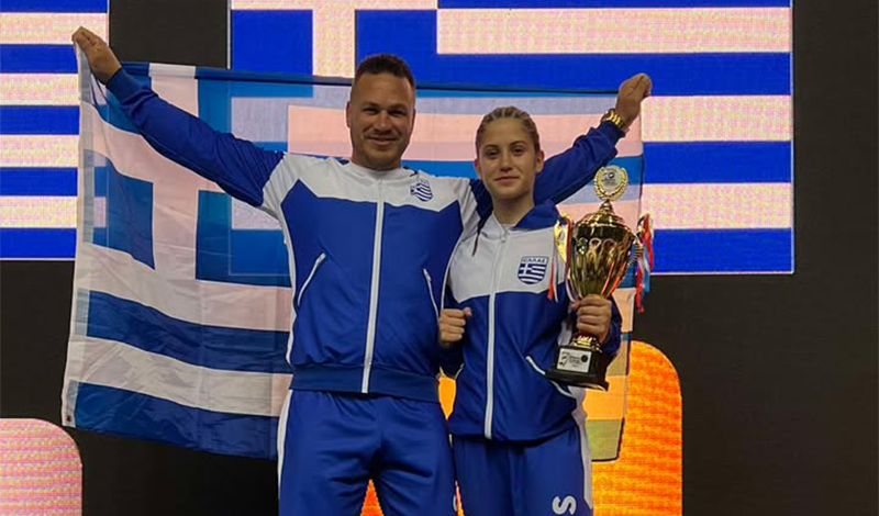Maria Evangelia Leon Leads Greece To Glory With Gold Medals At WAKO World And European Kickboxing Events Maria Evangelia Leon Leads Greece To Glory With Gold Medals At WAKO World And European Kickboxing Events