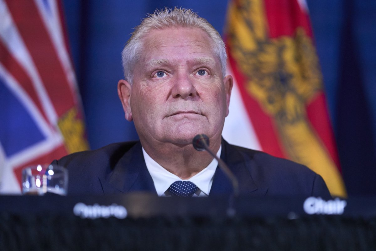 Ontario Premier Doug Ford speaks 