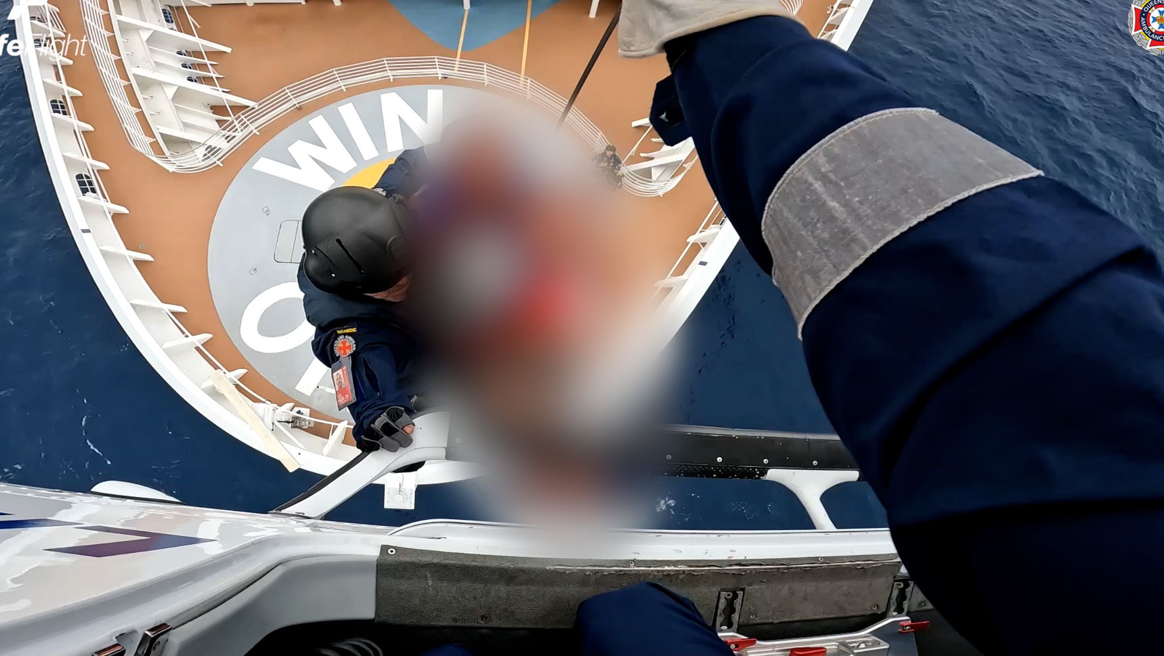 rescue of man with cardiac condition