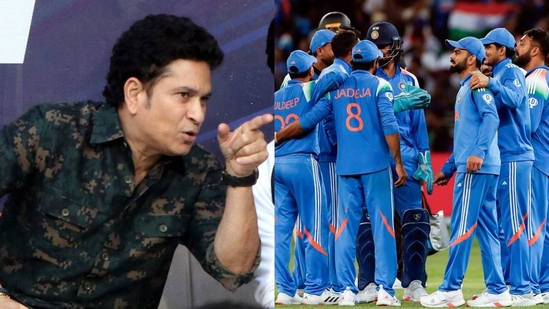 Sachin Tendulkar reacted to India's 44-run win against New Zealand