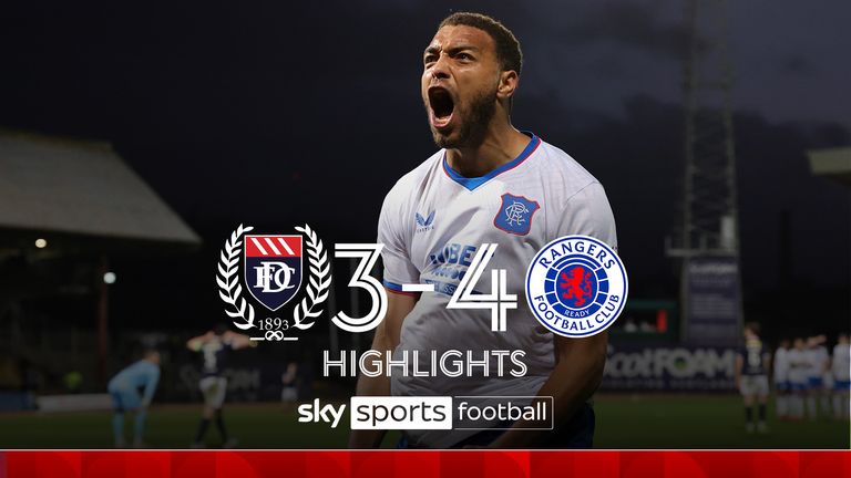 Highlights from the Scottish Premiership match between Dundee and Rangers.