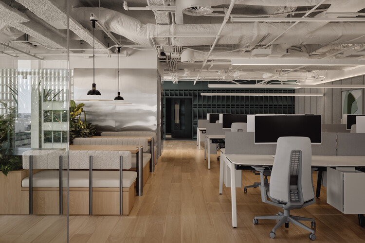 TEC Energy Office / MRDK - Interior Photography, Table, Chair
