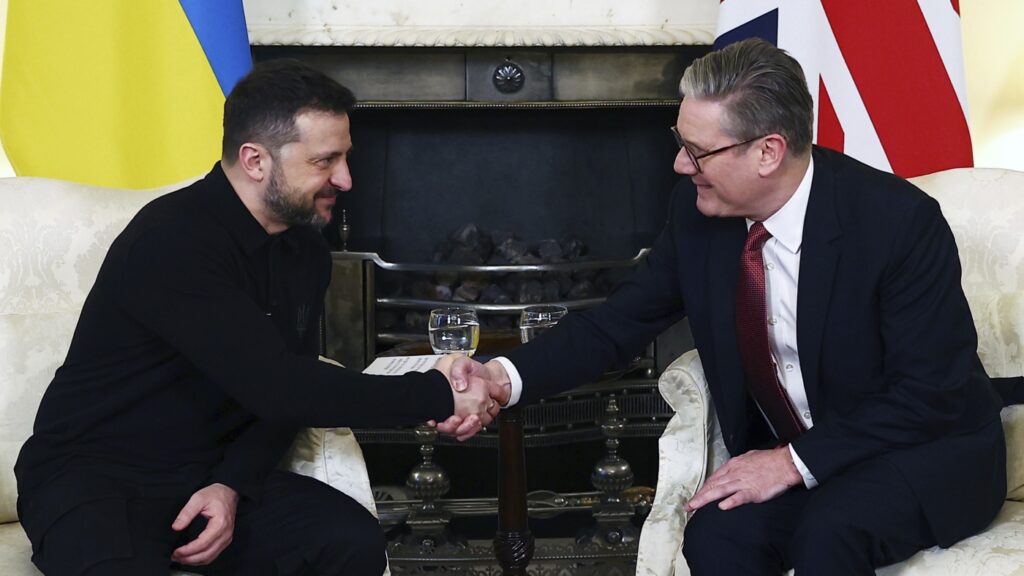 UK, France and Ukraine agree to work on ceasefire plan for Russia’s war in Ukraine : NPR UK, France and Ukraine agree to work on ceasefire plan for Russia's war in Ukraine : NPR