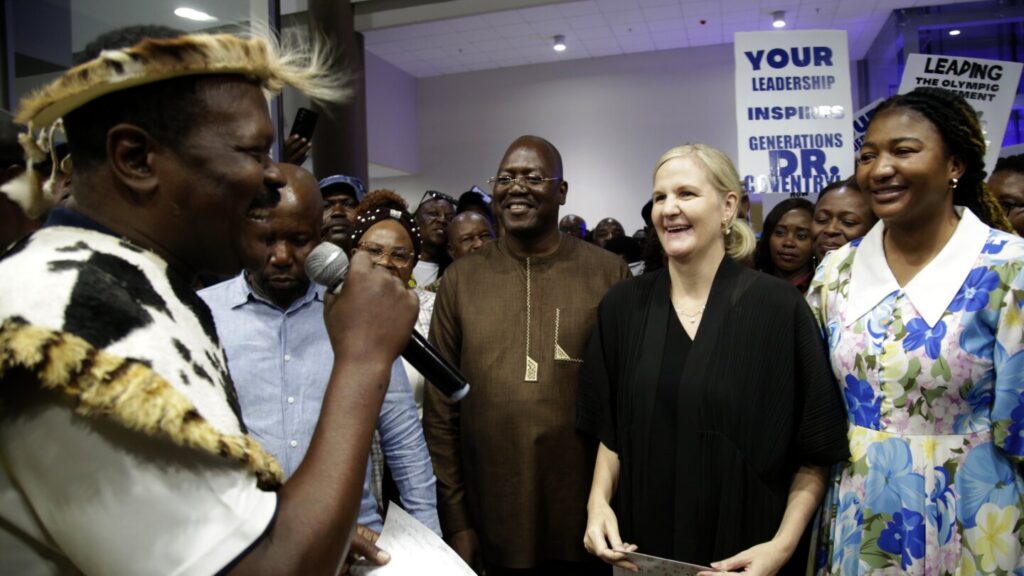 Zimbabwe military general replaces Kirsty Coventry as sports minister