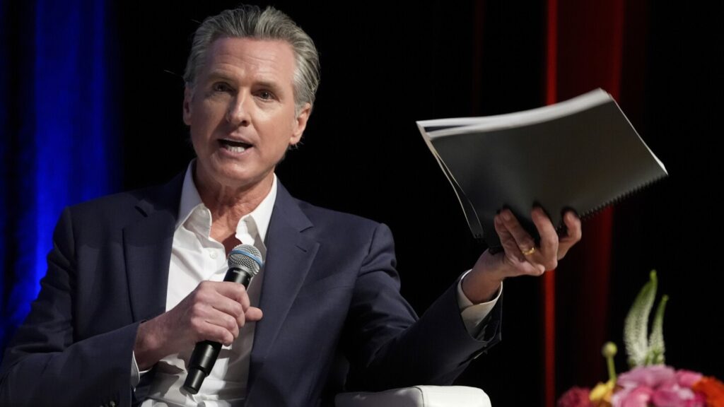 Gavin Newsom opposes trans athletes in women's sports