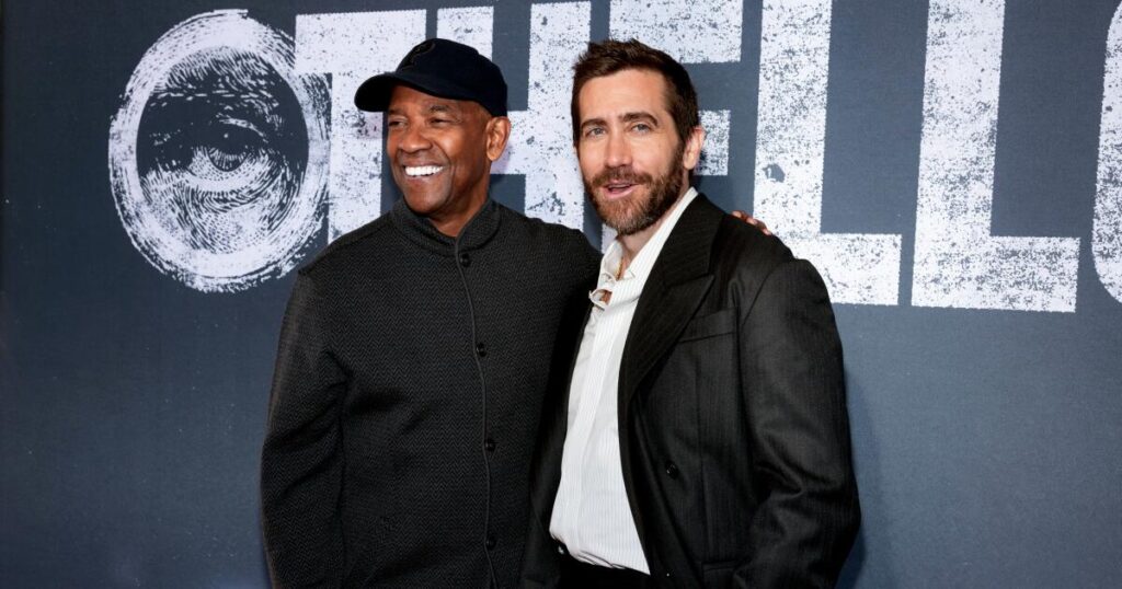Denzel Washington-Jake Gyllenhaal 'Othello' sets Broadway record