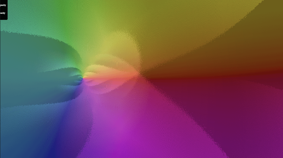 Fractal Recursion from Spherical Data Experiment - What am I looking at? Method - Spherical Tensor Structure with Recursion (with RGB) | It's a massive field of 4200690 nodes overlayed over the globe