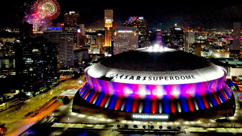 Caesars Superdome vying for Sports Facility of the Year during 50-year anniversary