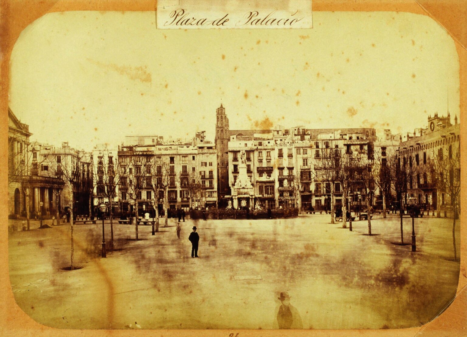 The first photo taken in Spain; Barcelona, ​​November 10, 1839.
