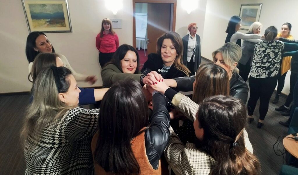 Women leaders shift thinking on mental health and immunization in North Macedonia