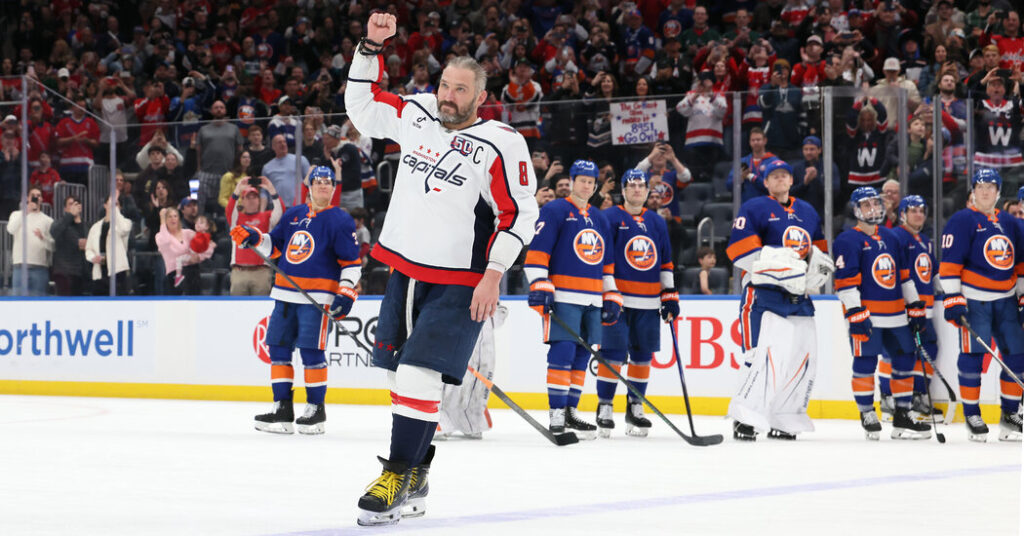 Putin Congratulates Alex Ovechkin for Breaking NHL Record