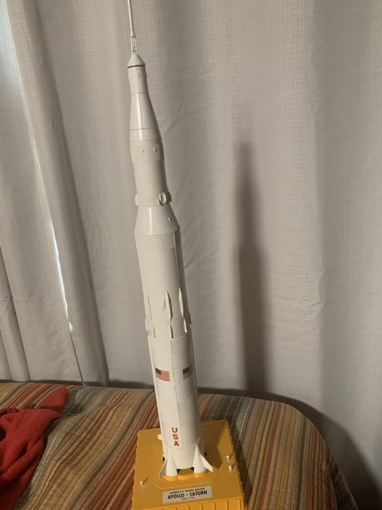 1968 Saturn V model