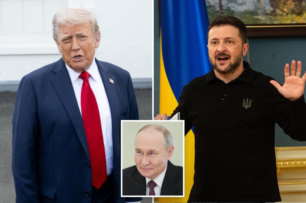 Trump gives Zelensky dire warning on Russia-Ukraine war — accept peace or risk ‘losing the whole country’ Trump gives Zelensky dire warning on Russia-Ukraine war — accept peace or risk 'losing the whole country'