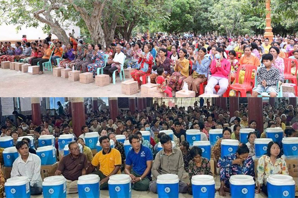 Cambodia’s Environment ministry announce distribution of water filters, clean stoves to protected area communities