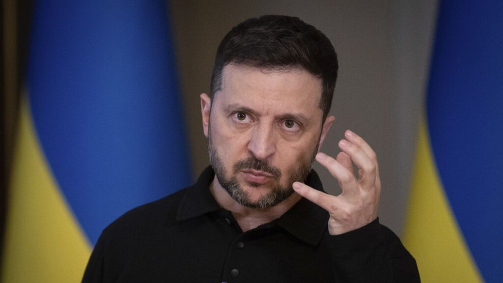 Zelenskyy says he has information that China is supplying weapons to Russia