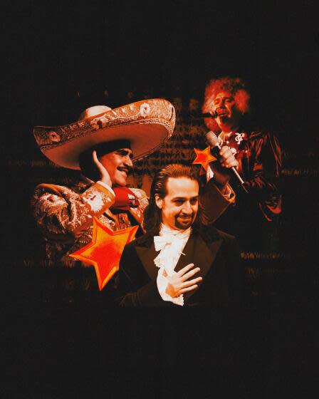 Vincente Fernandez, Lin Manuel, and Freddy Fender.