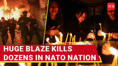North Macedonia Nightclub: Chilling Footage Captures Moment Fire Erupts Mid-Performance | Watch North Macedonia Nightclub: Chilling Footage Captures Moment Fire Erupts Mid-Performance | Watch