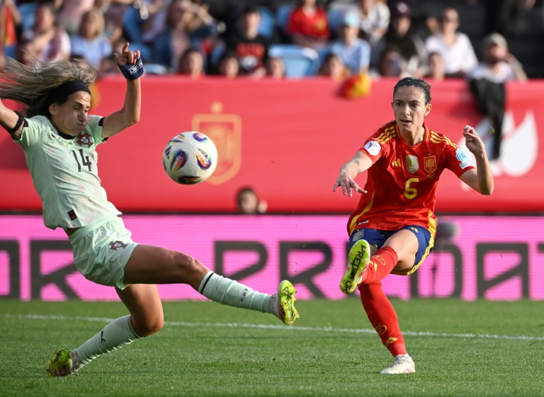 Spain thump Portugal in women’s Nations League as Belgium upset England Download app from appStore